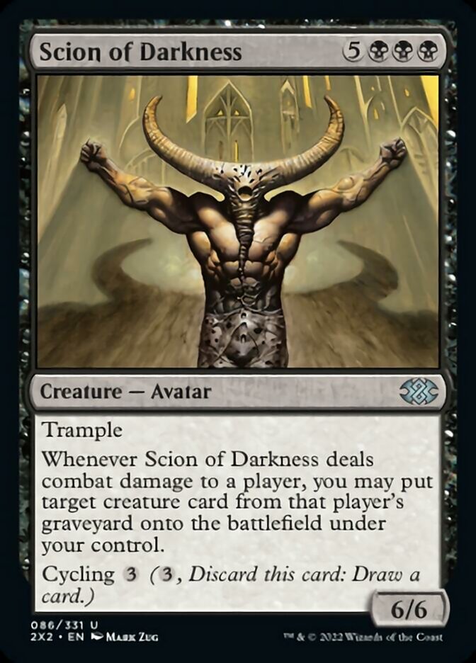 Scion of Darkness [Double Masters 2022] | The Time Vault CA