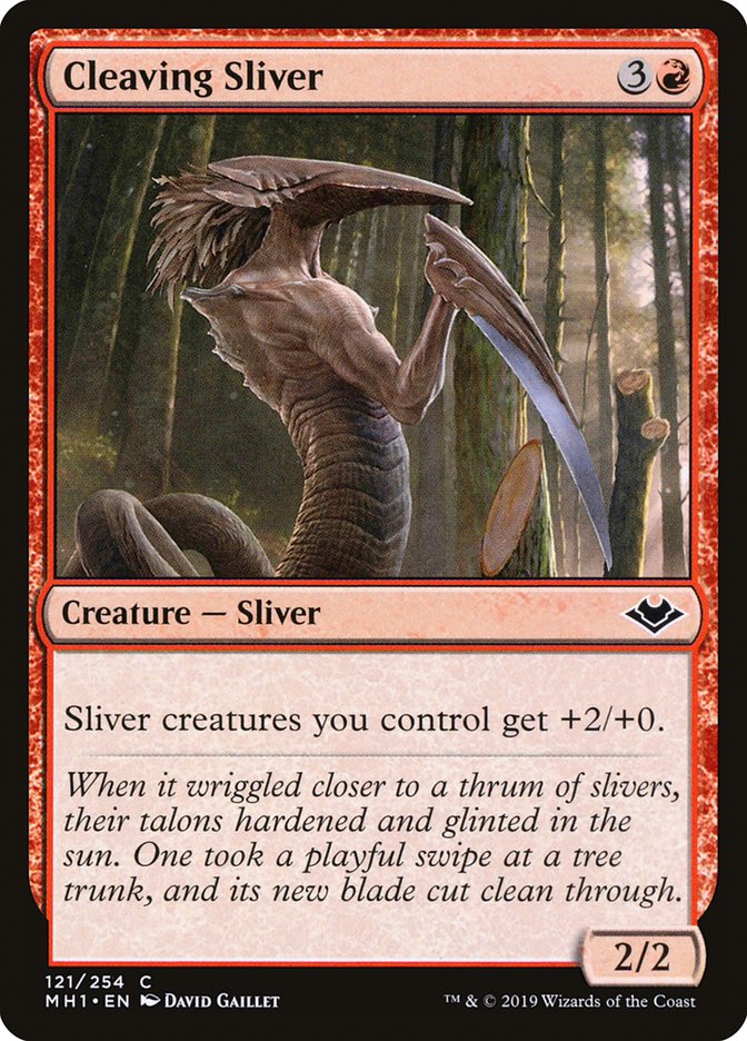 Cleaving Sliver [Modern Horizons] | The Time Vault CA
