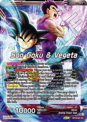 Son Goku & Vegeta // SS4 Son Goku & SS4 Vegeta, In It Together (BT18-001) [Dawn of the Z-Legends] | The Time Vault CA