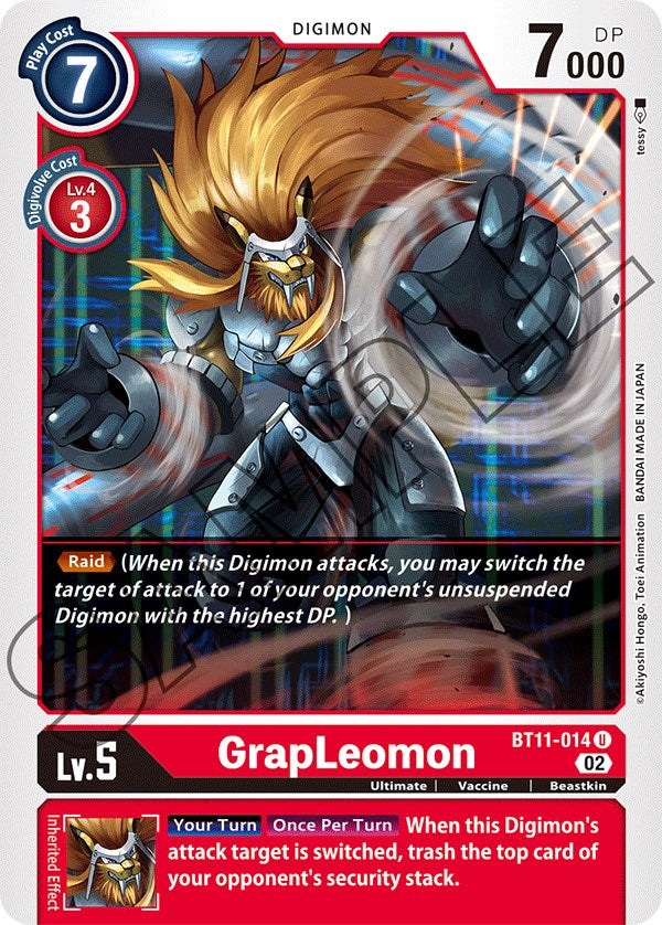 GrapLeomon [BT11-014] [Dimensional Phase] | The Time Vault CA