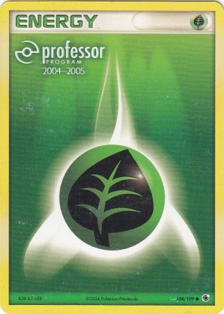 Grass Energy (104/109) (2004 2005) [Professor Program Promos] | The Time Vault CA