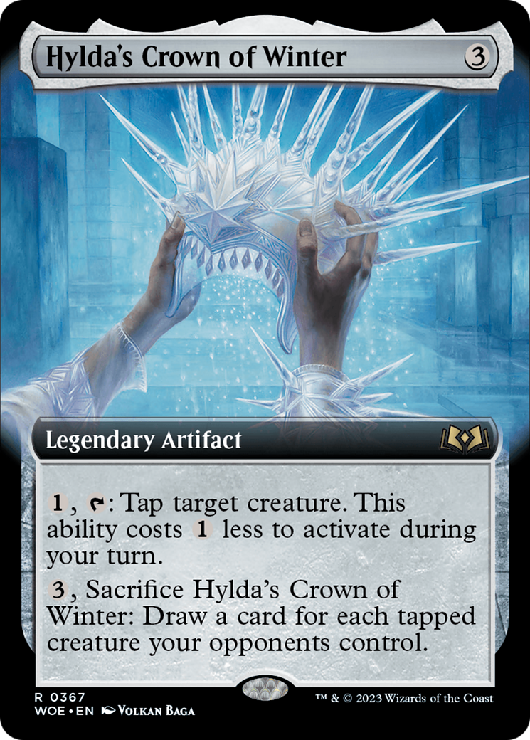 Hylda's Crown of Winter (Extended Art) [Wilds of Eldraine] | The Time Vault CA