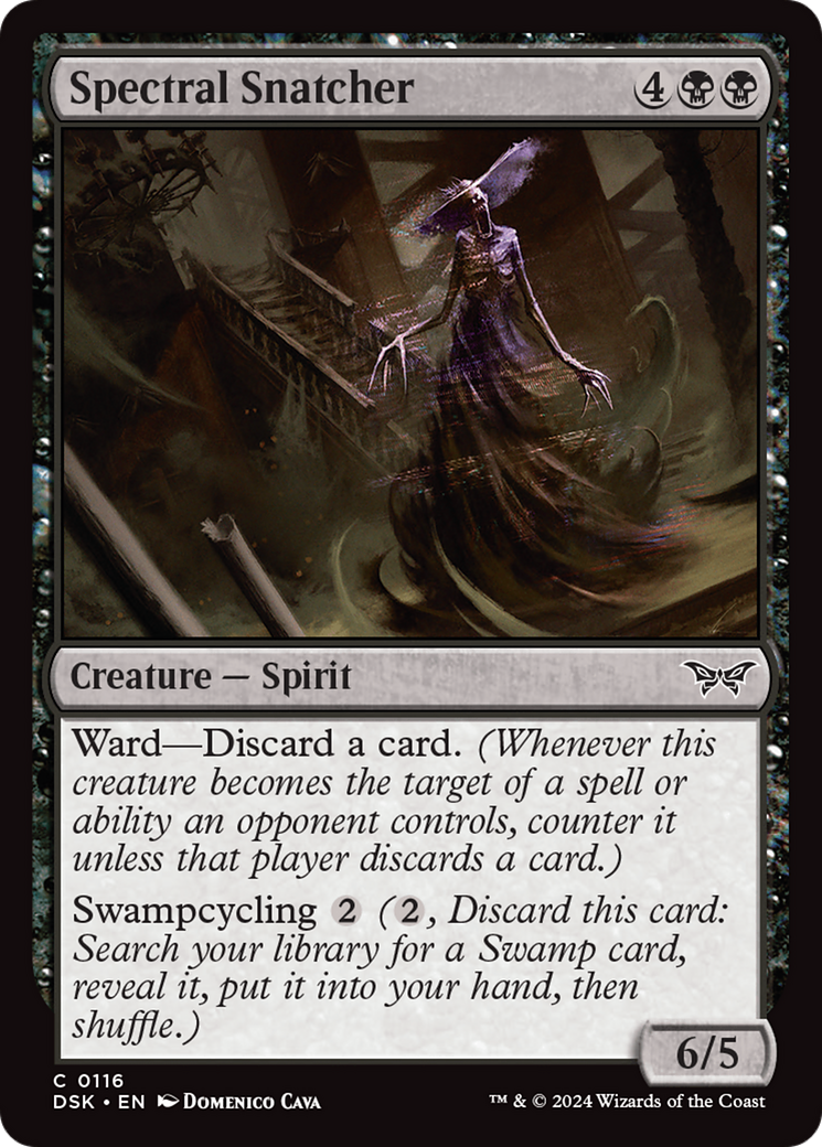 Spectral Snatcher [Duskmourn: House of Horror] | The Time Vault CA