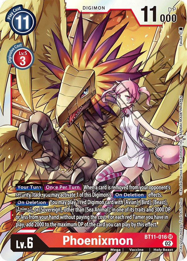 Phoenixmon [BT11-016] [Dimensional Phase] | The Time Vault CA