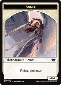 Angel (002) // Zombie (007) Double-Sided Token [Modern Horizons Tokens] | The Time Vault CA