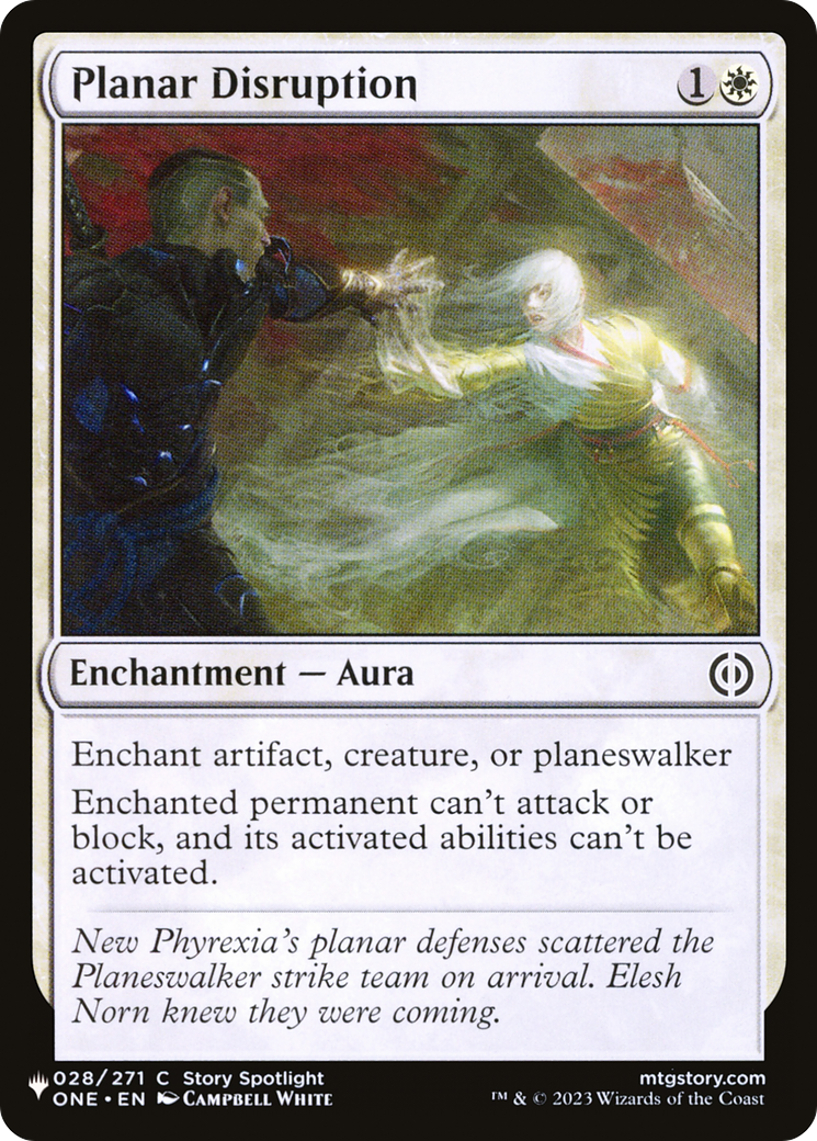 Planar Disruption [The List] | The Time Vault CA