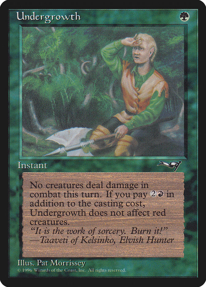 Undergrowth (Wiping Brow) [Alliances] | The Time Vault CA