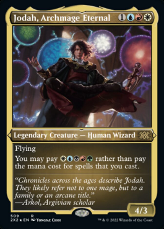 Jodah, Archmage Eternal (Foil Etched) [Double Masters 2022] | The Time Vault CA