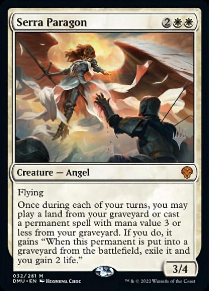 Serra Paragon (Promo Pack) [Dominaria United Promos] | The Time Vault CA