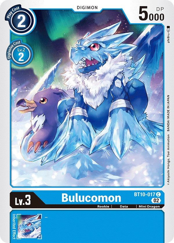 Bulucomon [BT10-017] [Xros Encounter] | The Time Vault CA