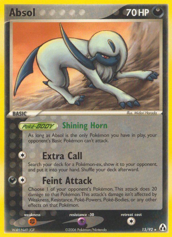 Absol (15/92) [EX: Legend Maker] | The Time Vault CA