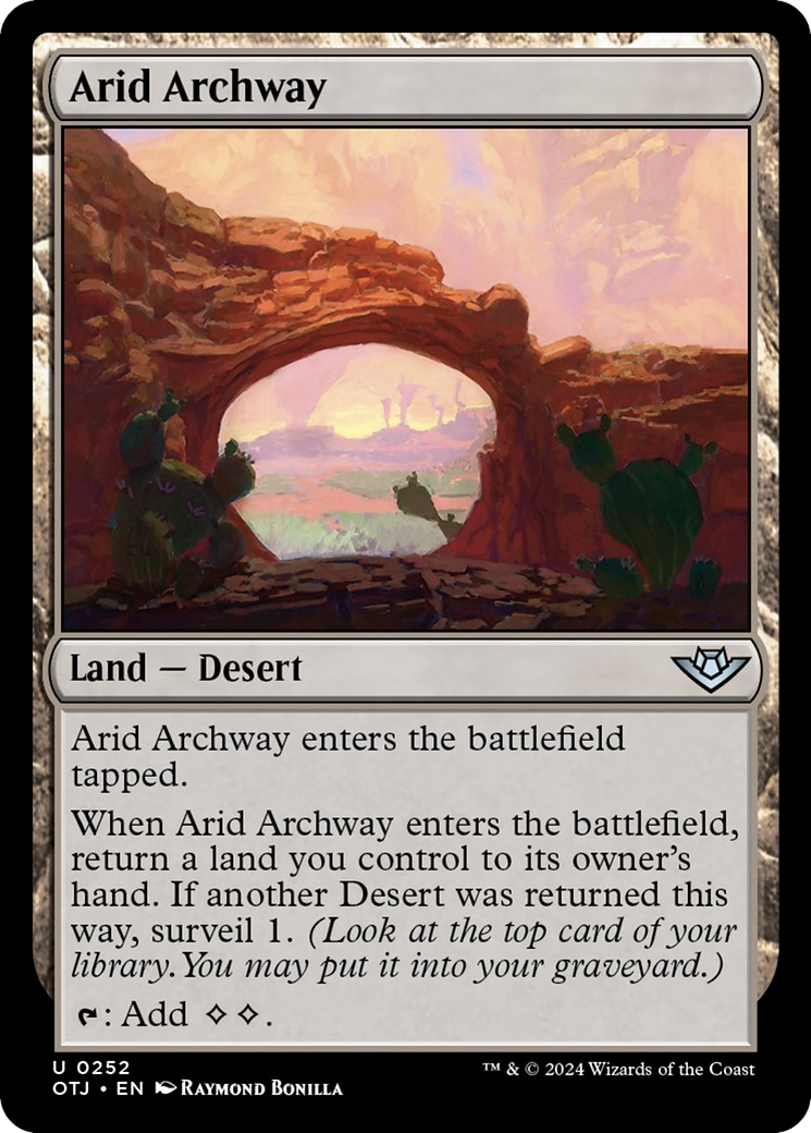 Arid Archway [Outlaws of Thunder Junction] | The Time Vault CA