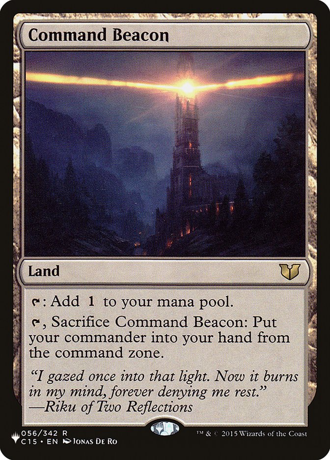 Command Beacon [The List] | The Time Vault CA