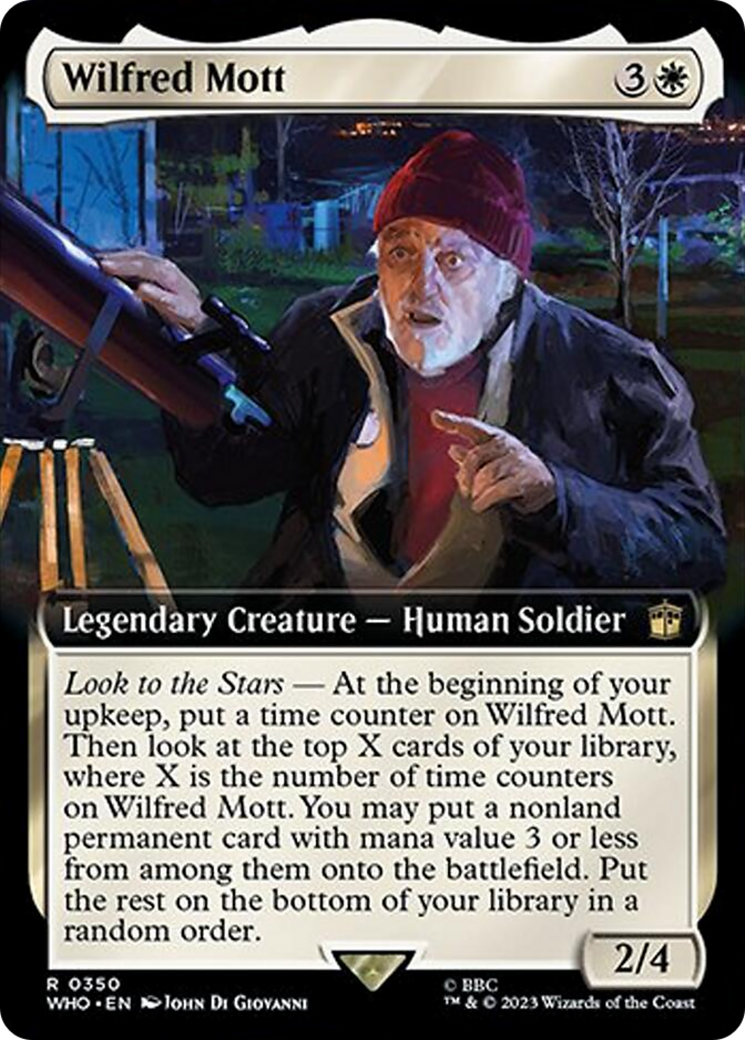 Wilfred Mott (Extended Art) [Doctor Who] | The Time Vault CA