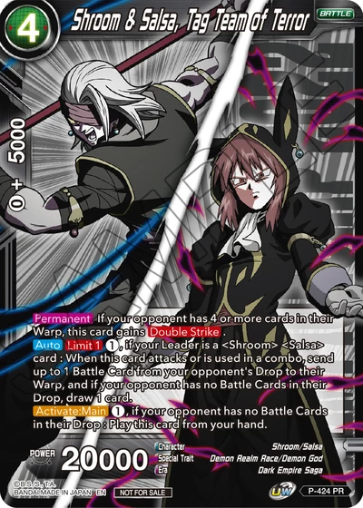 Shroom & Salsa, Tag Team of Terror (Championship Pack 2022 Vol.2) (P-424) [Promotion Cards] | The Time Vault CA