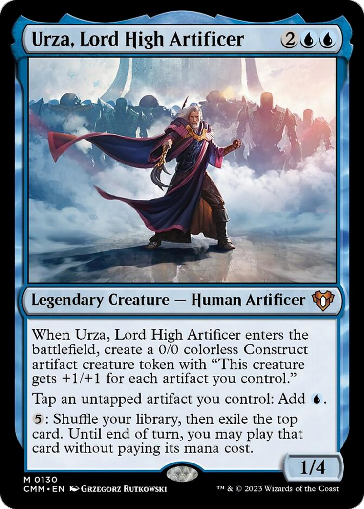 Urza, Lord High Artificer [Commander Masters] | The Time Vault CA