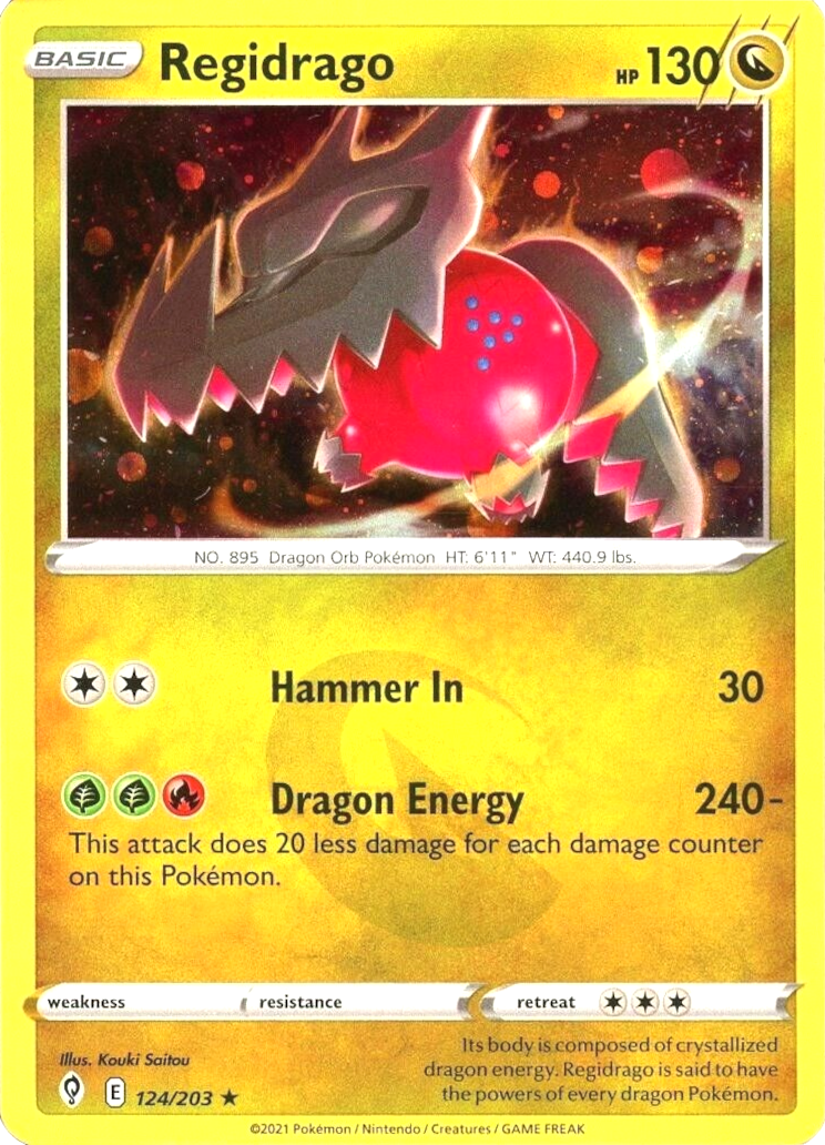 Regidrago (124/203) (Cosmos Holo) [Sword & Shield: Evolving Skies] | The Time Vault CA