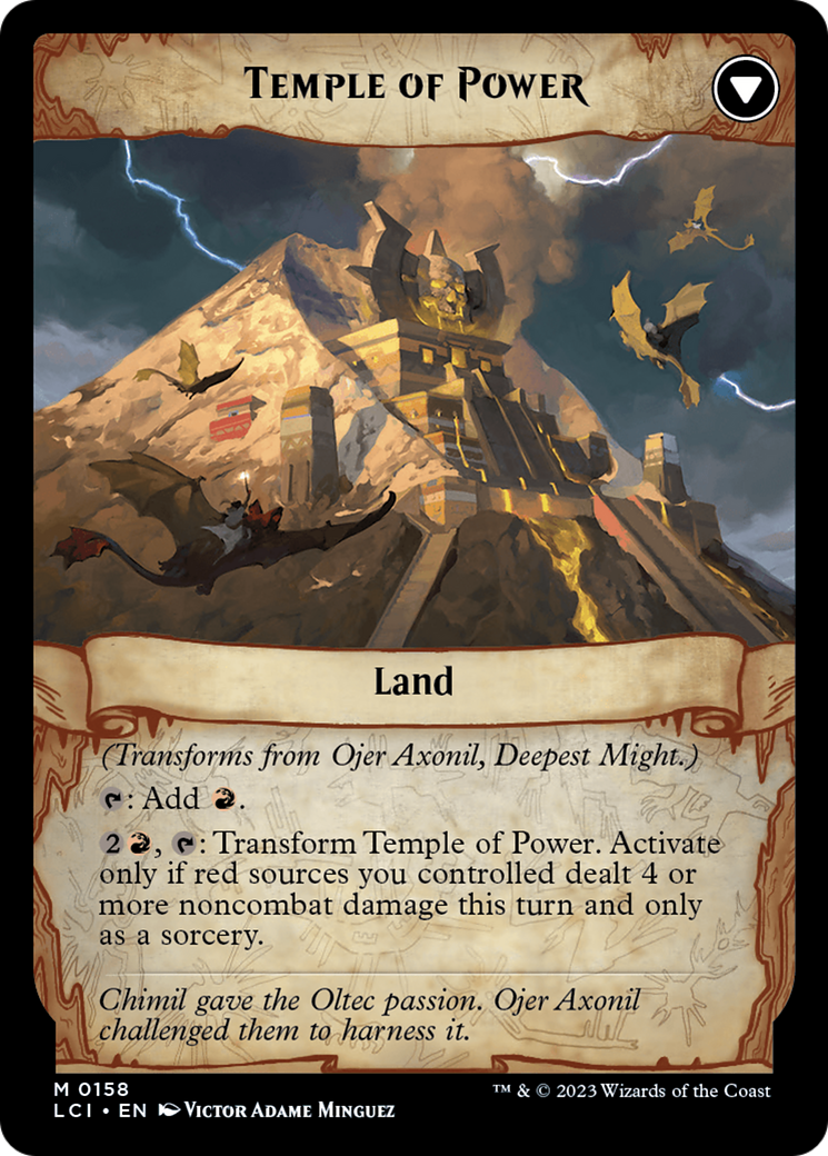 Ojer Axonil, Deepest Might // Temple of Power [The Lost Caverns of Ixalan] | The Time Vault CA