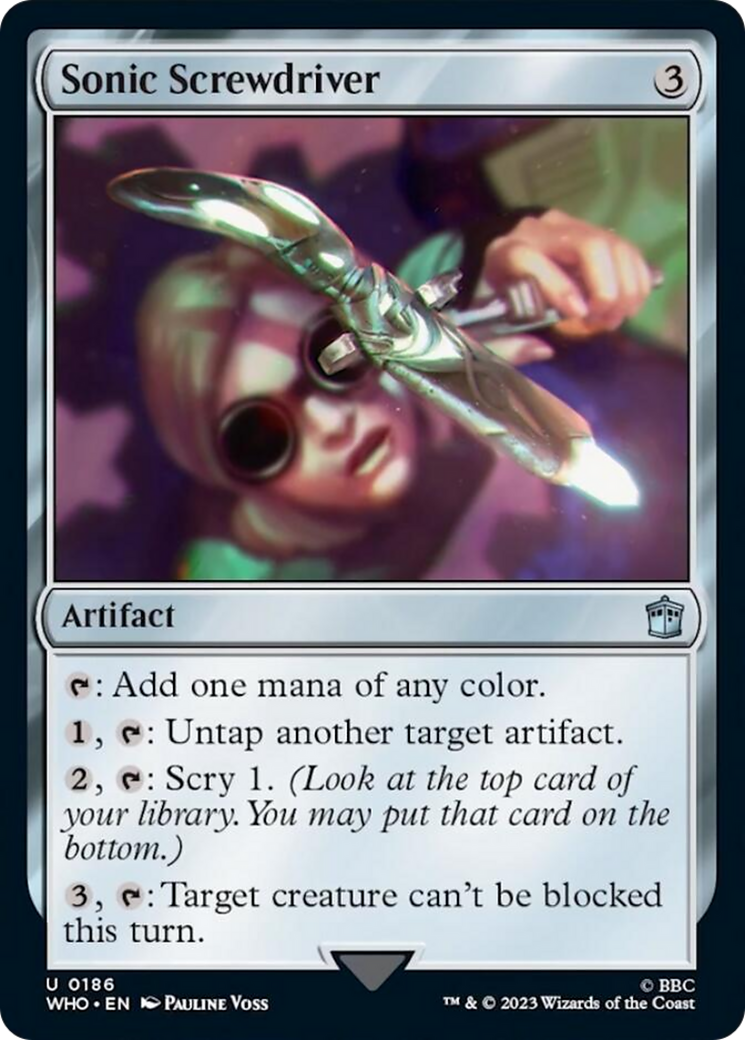 Sonic Screwdriver (0186) [Doctor Who] | The Time Vault CA