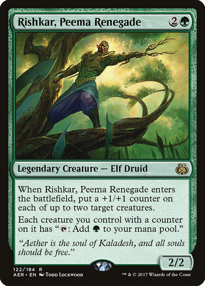 Rishkar, Peema Renegade [Aether Revolt] | The Time Vault CA