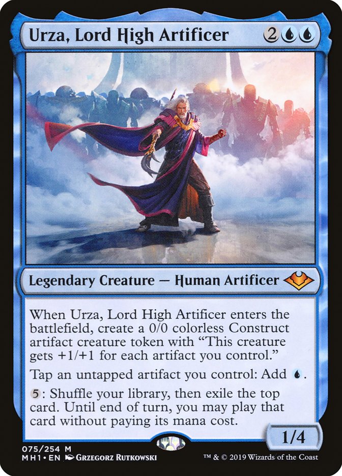 Urza, Lord High Artificer [Modern Horizons] | The Time Vault CA