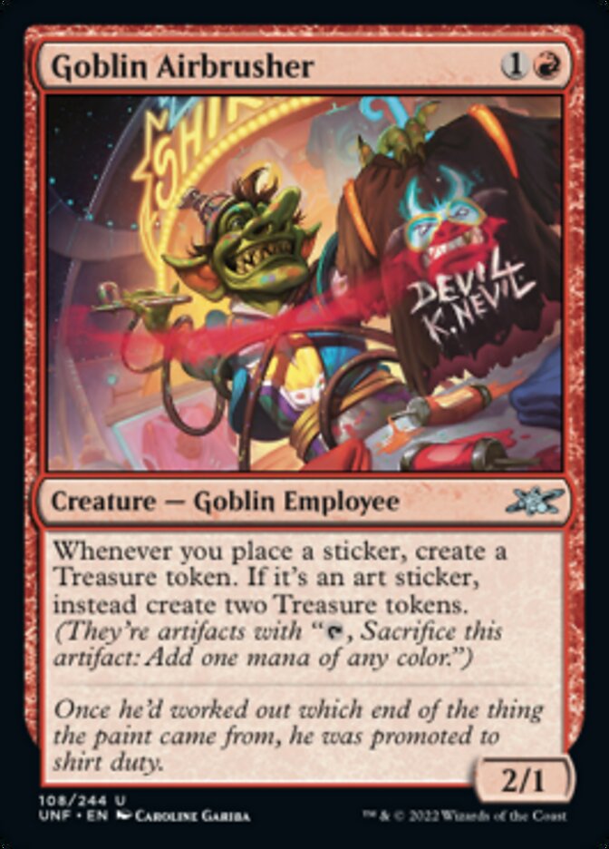 Goblin Airbrusher [Unfinity] | The Time Vault CA