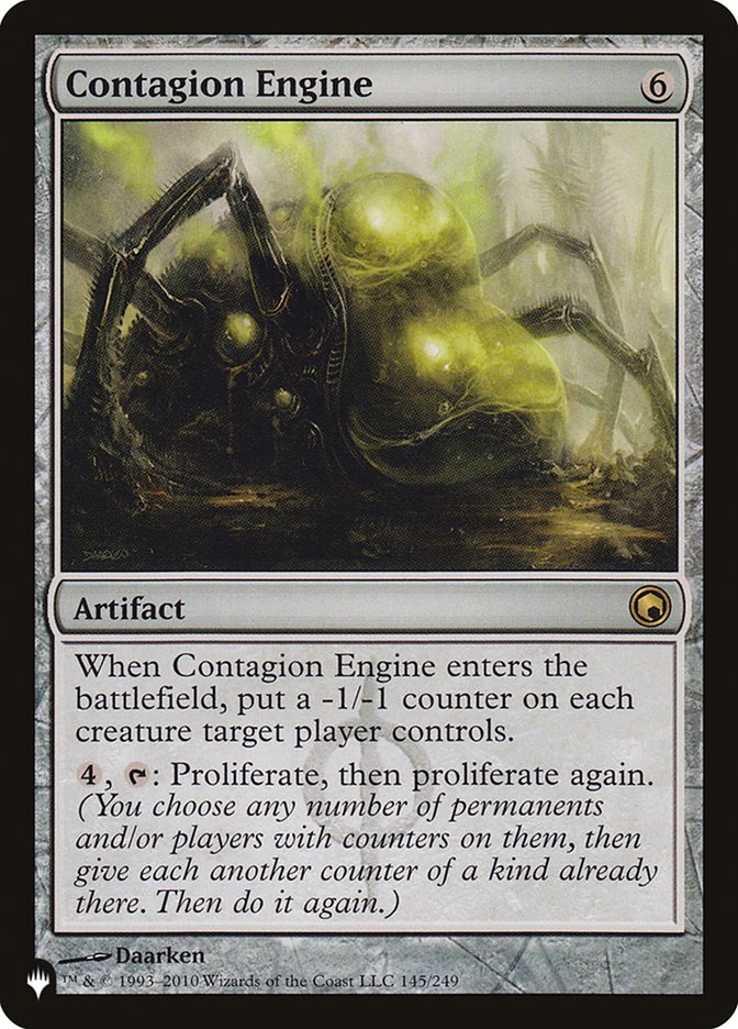 Contagion Engine [The List] | The Time Vault CA