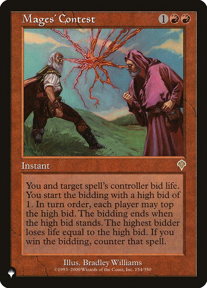 Mages' Contest [The List] | The Time Vault CA