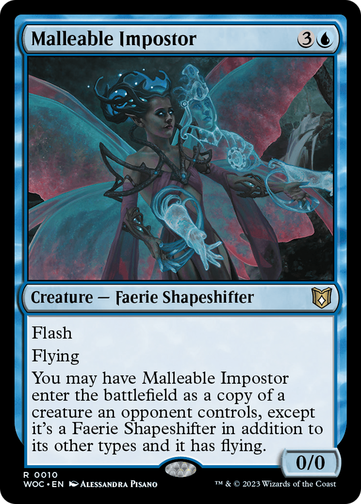 Malleable Impostor [Wilds of Eldraine Commander] | The Time Vault CA