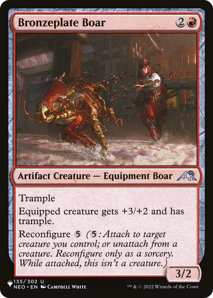 Bronzeplate Boar [The List] | The Time Vault CA