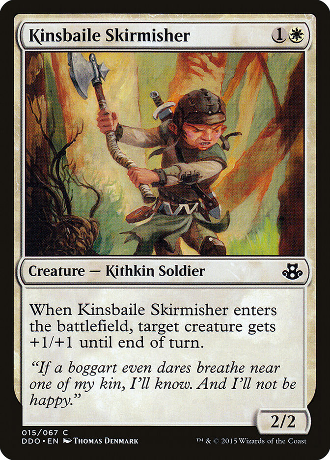 Kinsbaile Skirmisher [Duel Decks: Elspeth vs. Kiora] | The Time Vault CA