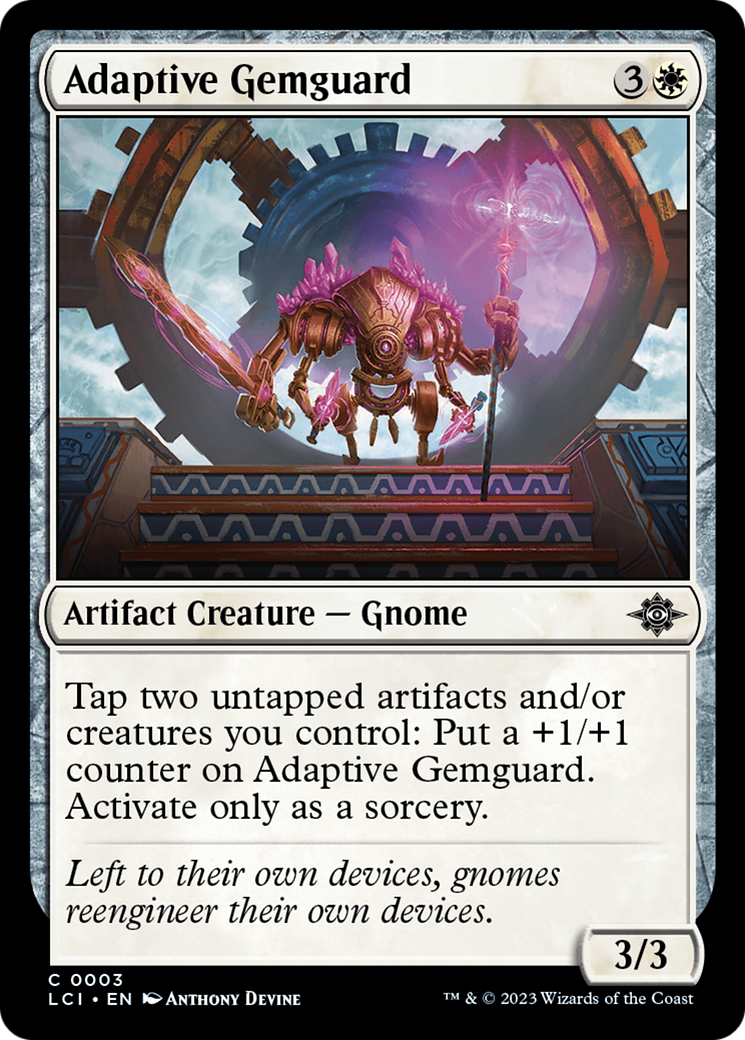 Adaptive Gemguard [The Lost Caverns of Ixalan] | The Time Vault CA