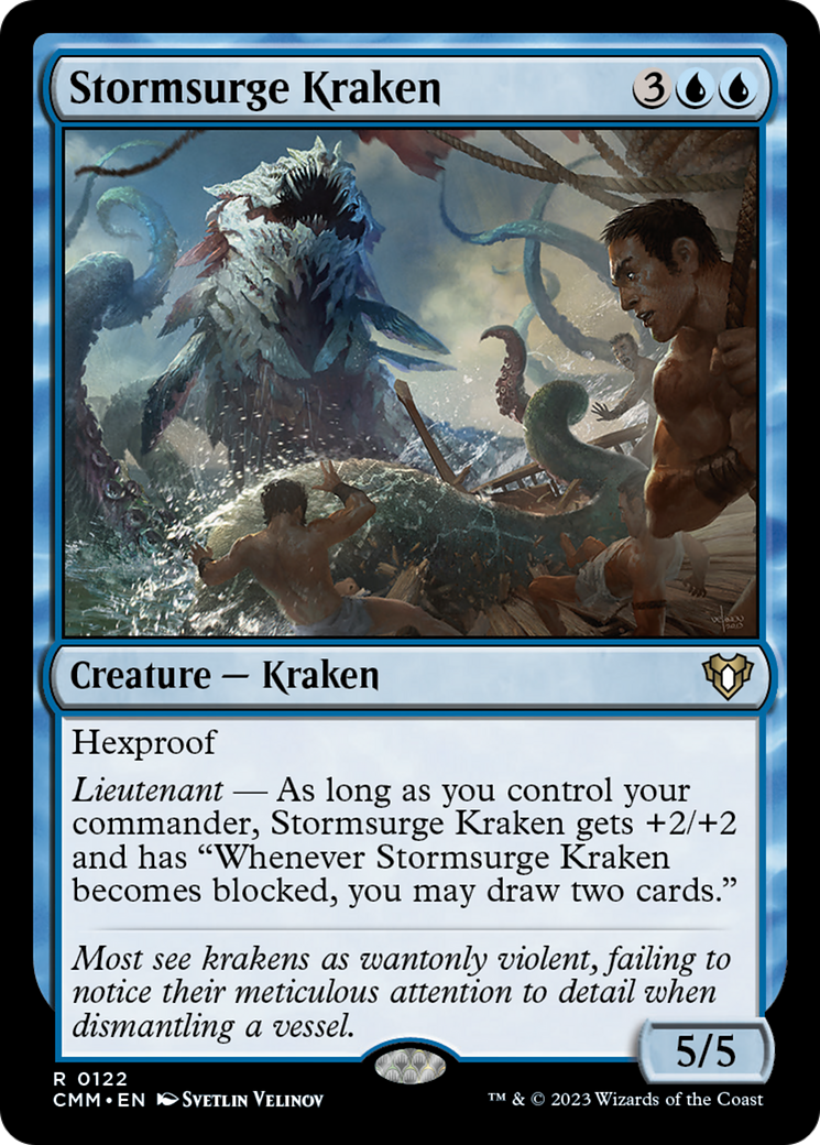 Stormsurge Kraken [Commander Masters] | The Time Vault CA