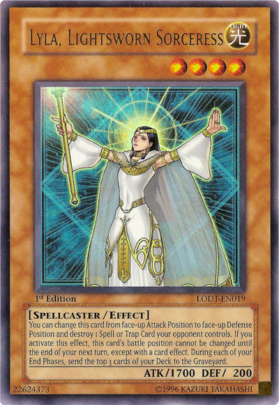 Lyla, Lightsworn Sorceress [LODT-EN019] Ultra Rare | The Time Vault CA