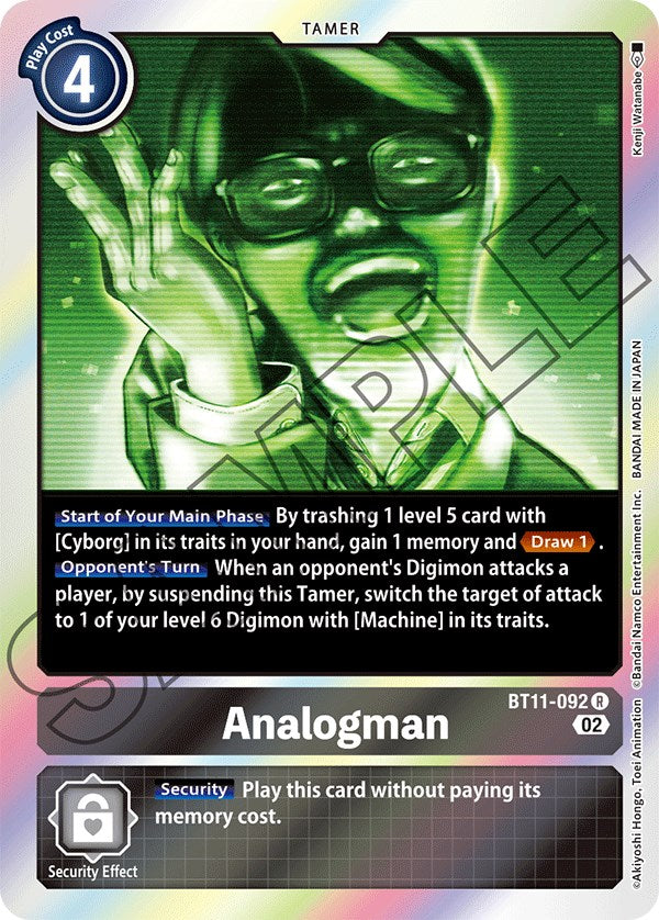 Analogman [BT11-092] [Dimensional Phase] | The Time Vault CA