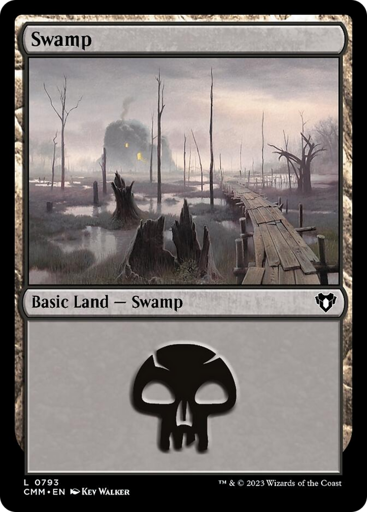 Swamp (793) [Commander Masters] | The Time Vault CA