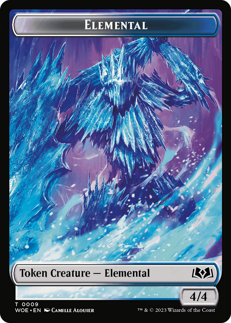 Elemental Token [Wilds of Eldraine Tokens] | The Time Vault CA