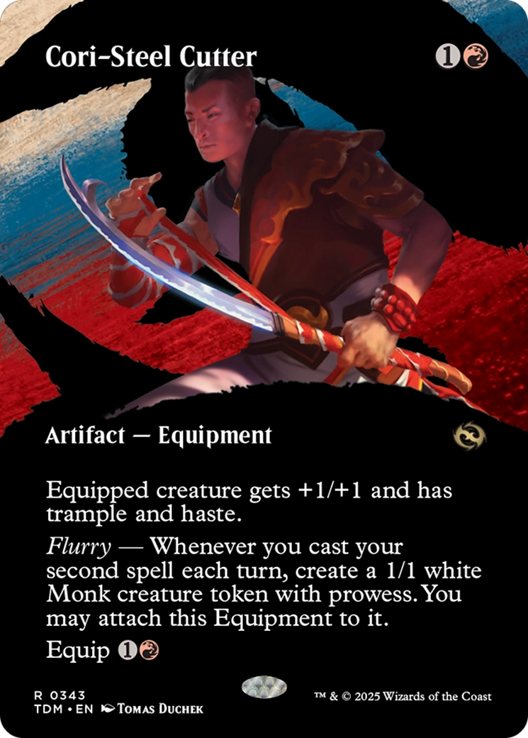 Cori-Steel Cutter (Borderless) [Tarkir: Dragonstorm] | The Time Vault CA