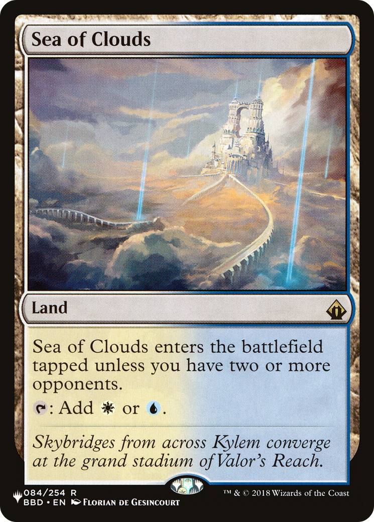 Sea of Clouds [The List] | The Time Vault CA