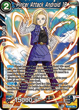 Pincer Attack Android 18 (P-297) [Tournament Promotion Cards] | The Time Vault CA