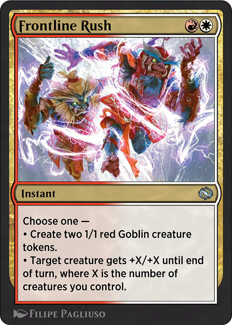 Frontline Rush [Tarkir: Dragonstorm] | The Time Vault CA