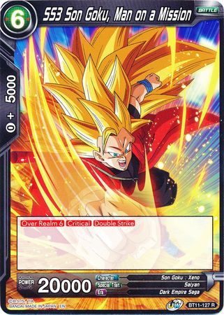 SS3 Son Goku, Man on a Mission (BT11-127) [Vermilion Bloodline] | The Time Vault CA