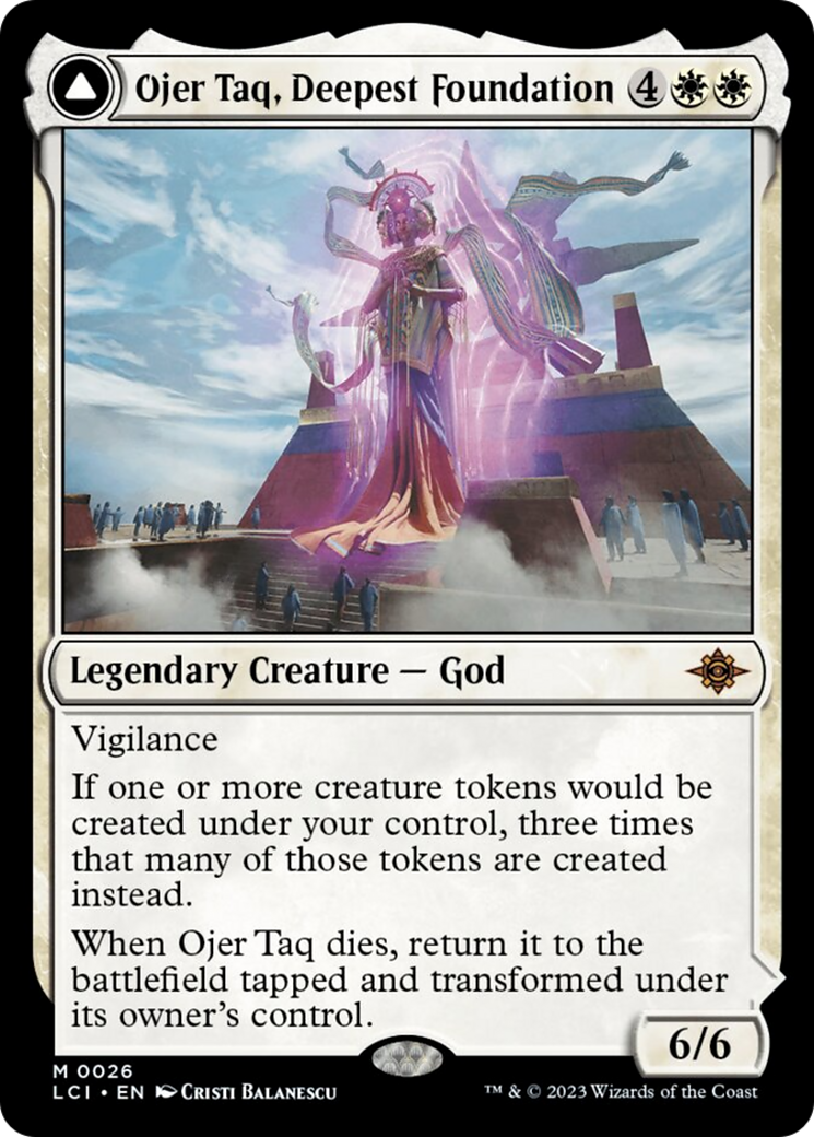 Ojer Taq, Deepest Foundation // Temple of Civilization [The Lost Caverns of Ixalan] | The Time Vault CA