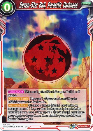 Seven-Star Ball, Parasitic Darkness (BT11-027) [Vermilion Bloodline 2nd Edition] | The Time Vault CA