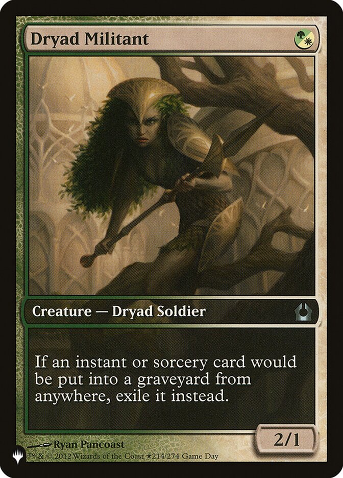 Dryad Militant [The List] | The Time Vault CA