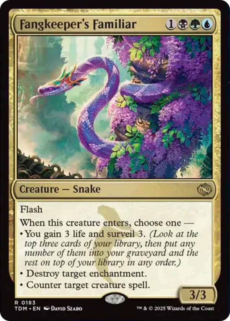 Fangkeeper's Familiar [Tarkir: Dragonstorm] | The Time Vault CA