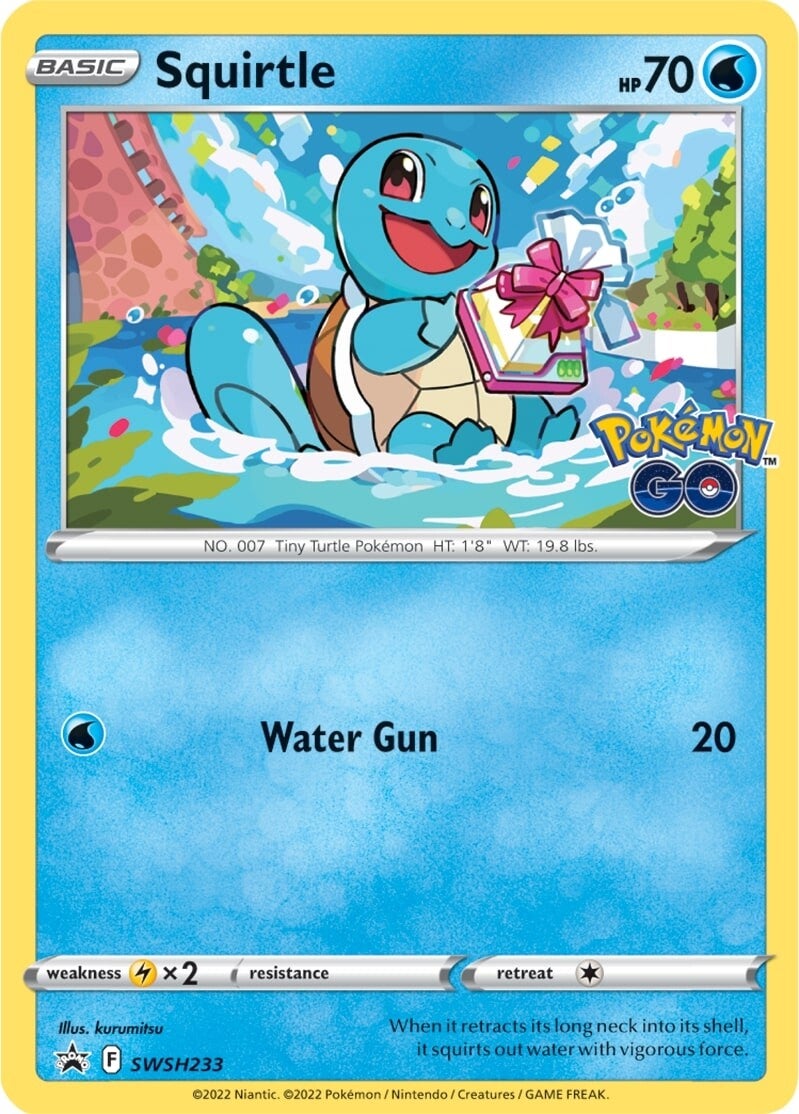 Squirtle (SWSH233) [Sword & Shield: Black Star Promos] | The Time Vault CA