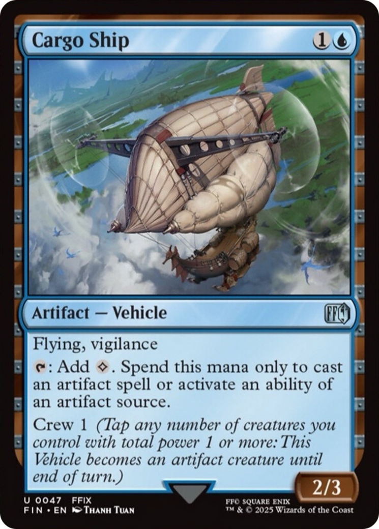 Cargo Ship [FINAL FANTASY] | The Time Vault CA