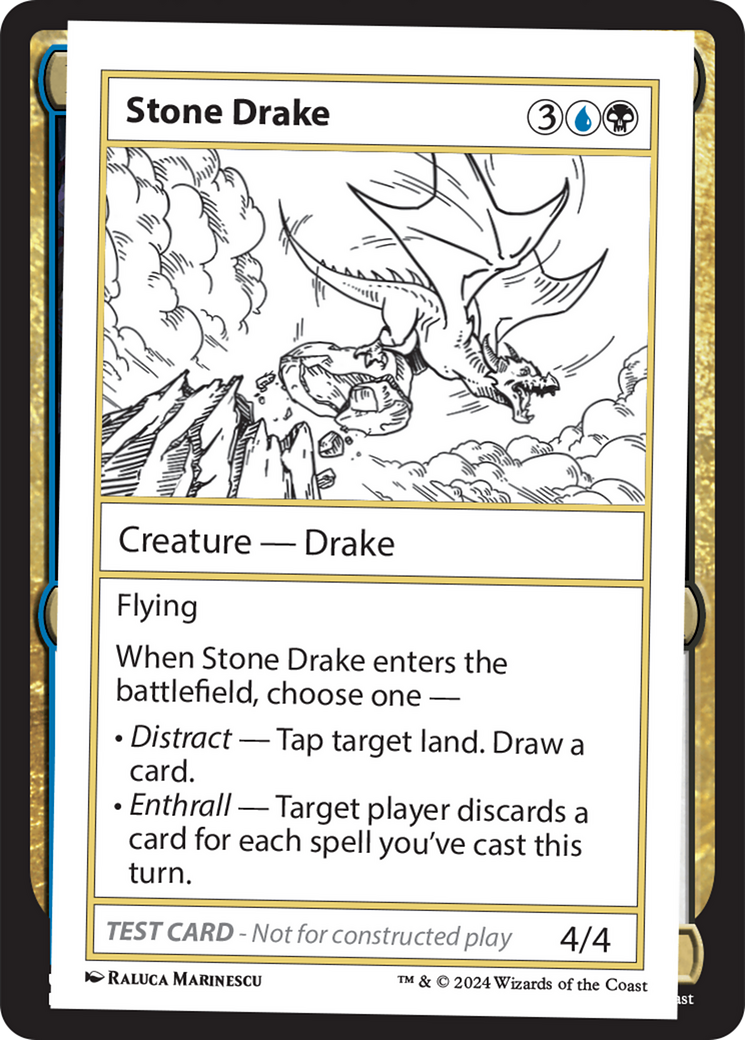 Stone Drake [Mystery Booster 2 Playtest Cards] | The Time Vault CA