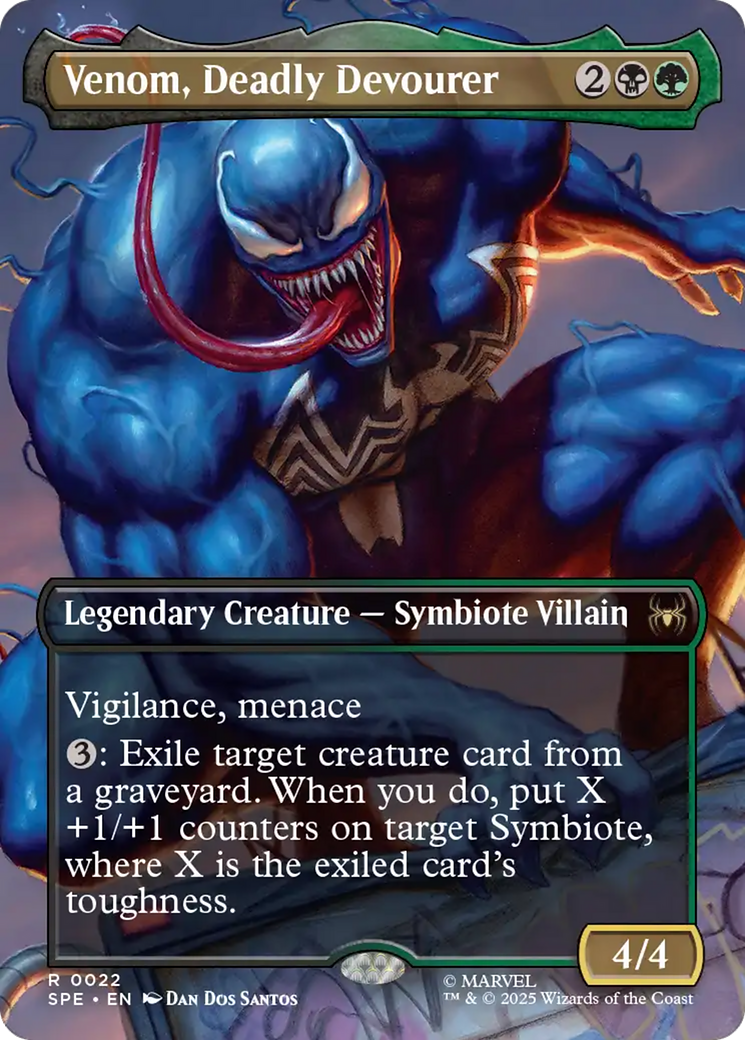 Venom, Deadly Devourer (Borderless) [Marvel's Spider-Man: Eternal-Legal] | The Time Vault CA